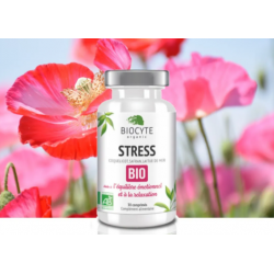 Maisto papildas emocinei pusiausvyrai ir atsipalaidavimui STRESS BIO® Biocyte