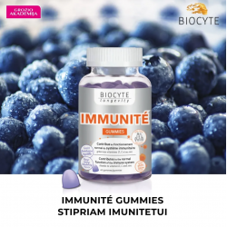 Guminukai imuniteto stiprinimui IMMUNITE GUMMIES Biocyte