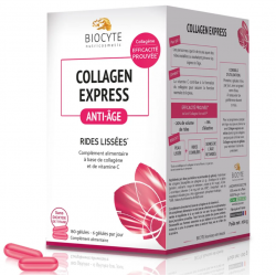 Maisto papildas raukšlių užpildymui COLLAGEN EXPRESS CAPSULES Biocyte