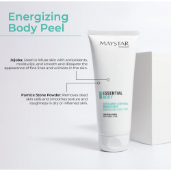 Šveitiklis kūnui ESSENTIAL ENERGIZING BODY PEEL Maystar Skincare