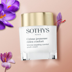 Raukšles veikiantis raminamasis jaunystės kremas Wrinkle-targeting youth cream COMFORT Sothys